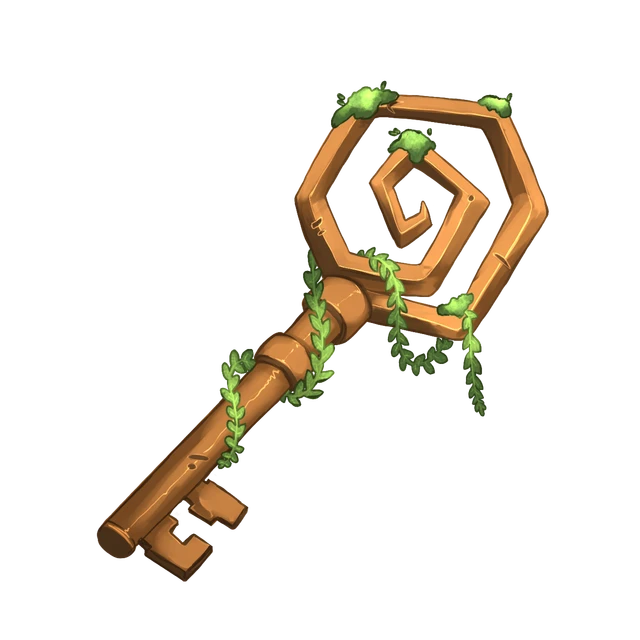 Designer Key: rotating crate key