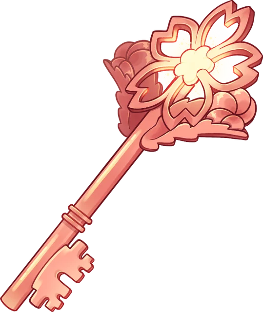 Blossom Key: enchanted key for the seasonal crate